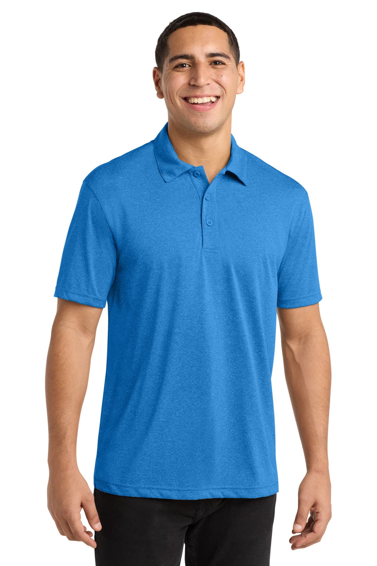 Sport-Tek Heather Contender Polo