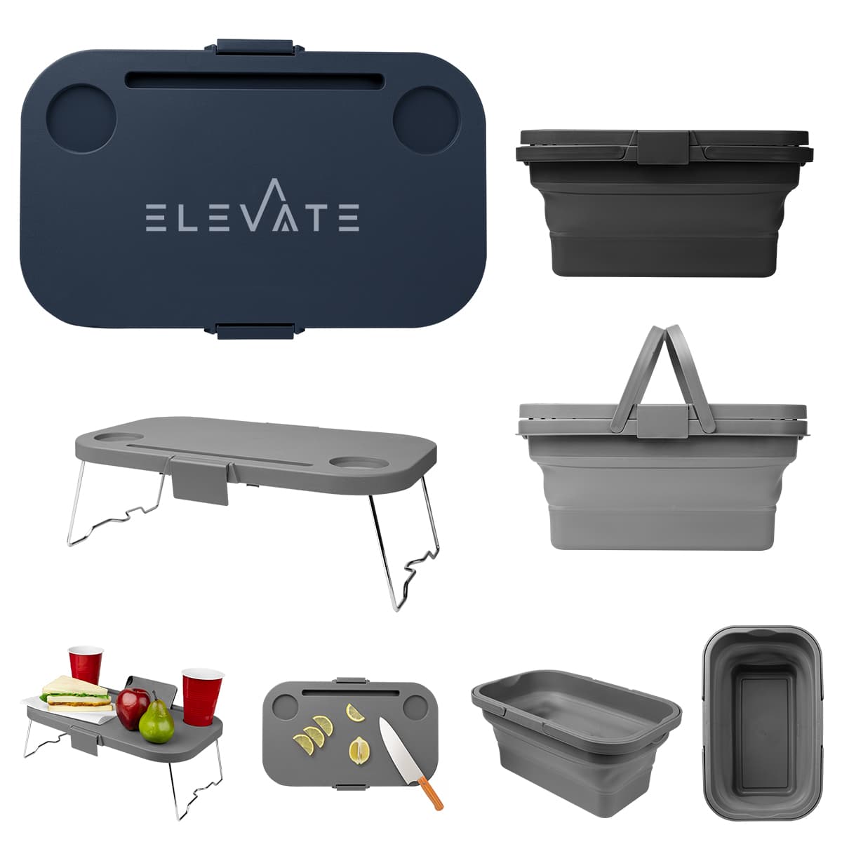 Collapsible Picnic Basket Cooler