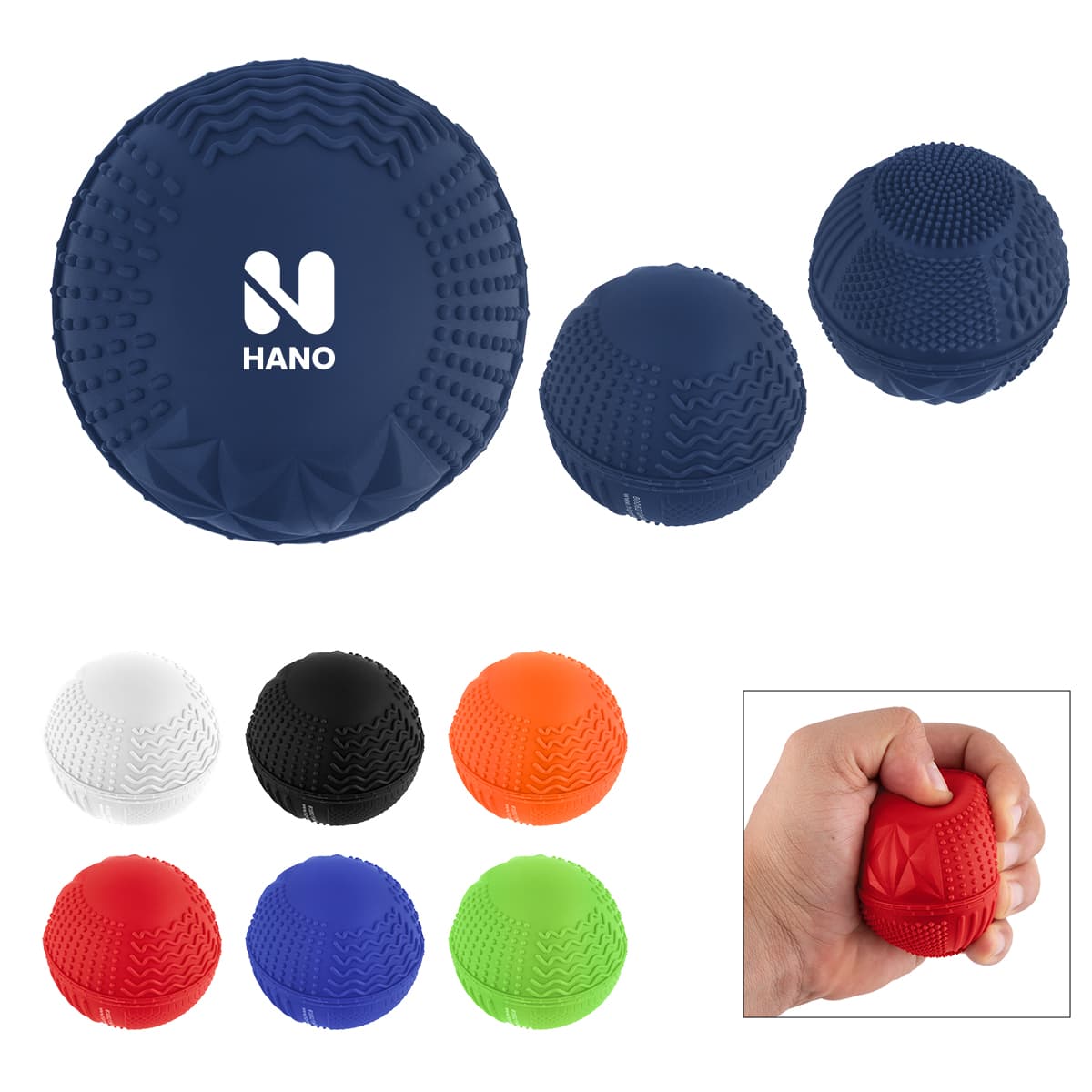 Textured Fidget Bouncy Ball
