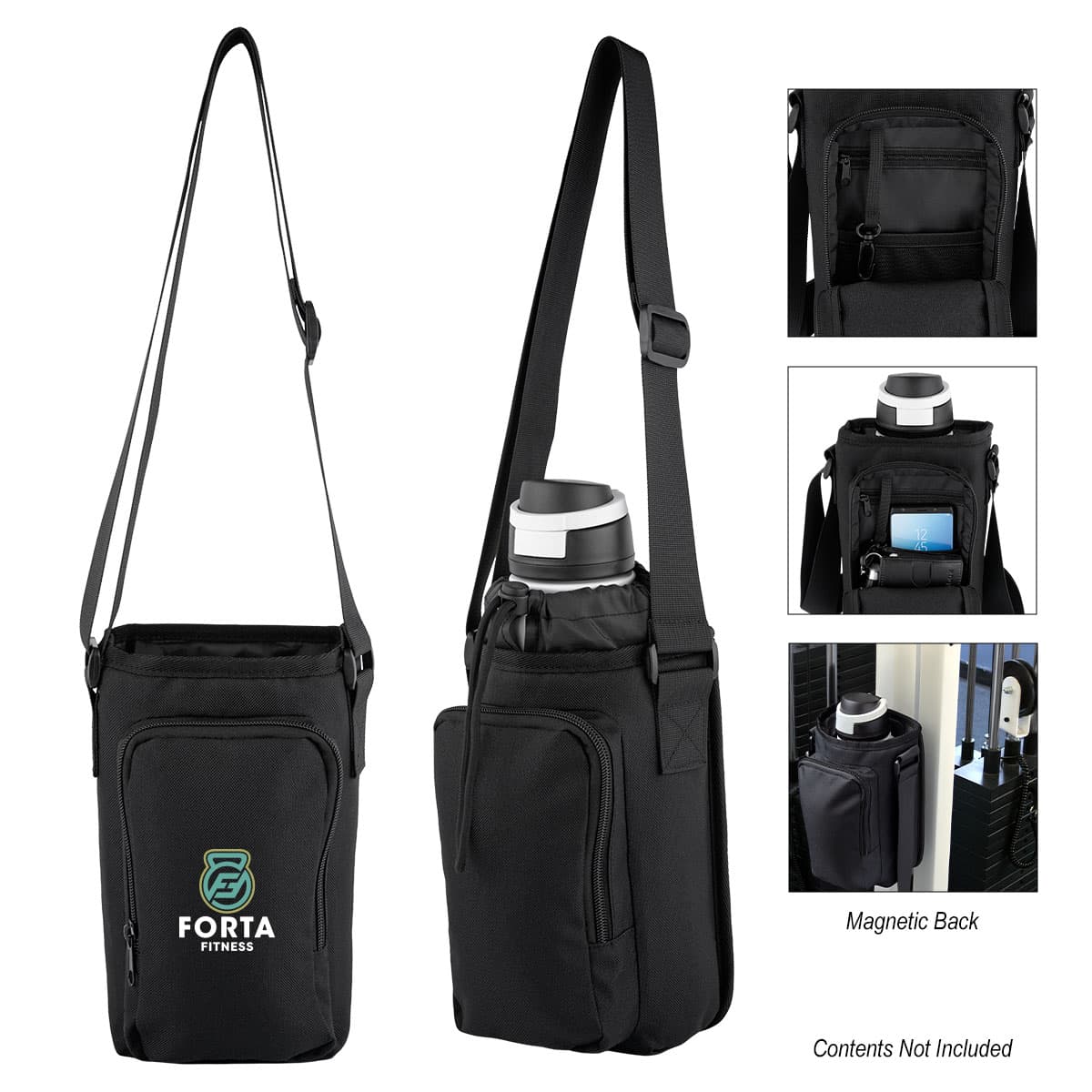 Endurance Magnetic Drawstring Bottle Bag