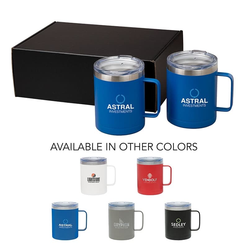 Camper II Two-Piece Camping Mug Gift Set