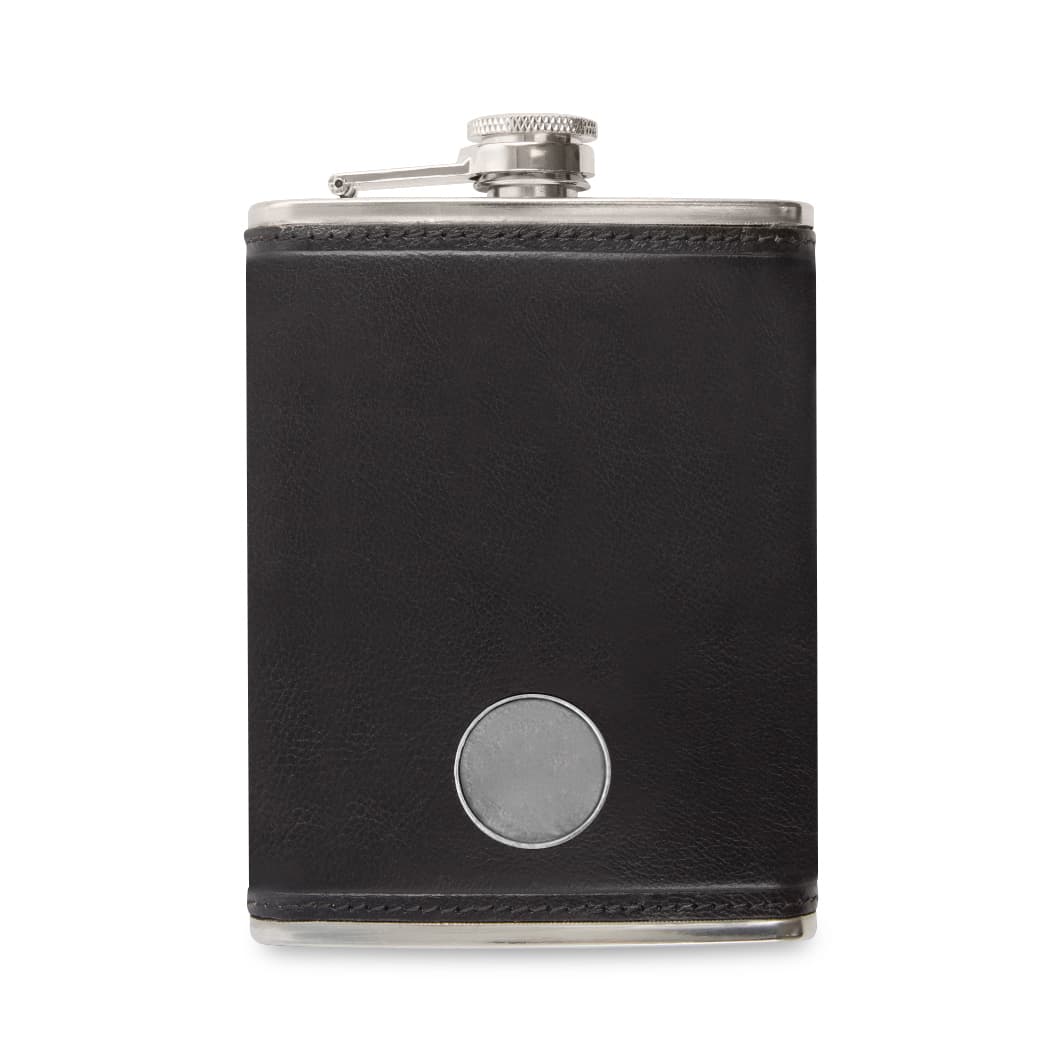Ahead Leather Flask